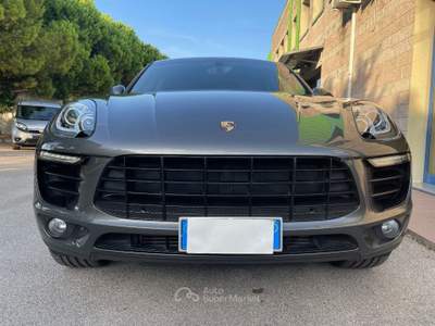 Porsche Macan 3.0d S 250CV PDK CERCHI DA 20" FARI XENO PELLE Grigio usata Venezia