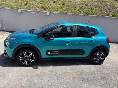 Citroen C3 1.2 YOU 83CV NEO PATENTATI Blu/Azzurro usata Foligno