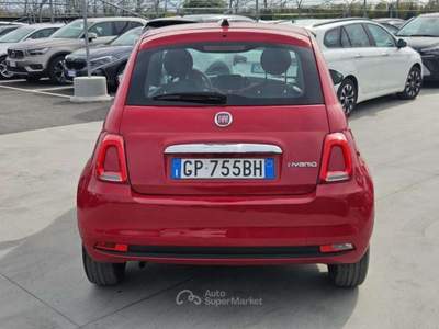 Fiat 500 NEOPATENTATI 500 1.0 hybrid  70cv - GP755BH Rosso usata Basiliano