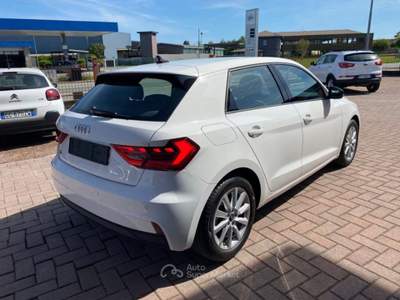 Audi A1 SPB 30 TFSI Bianco usata Brusnengo