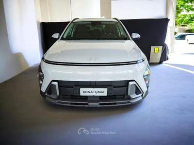 Hyundai Kona 1.6 HEV DCT Business Argento usata Cassacco