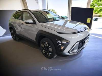 Hyundai Kona 1.6 HEV DCT Business Argento usata Cassacco