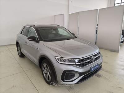 Volkswagen T-Roc 1.5 TURBO BENZINA MANUALE R-Line Nero usata Alba