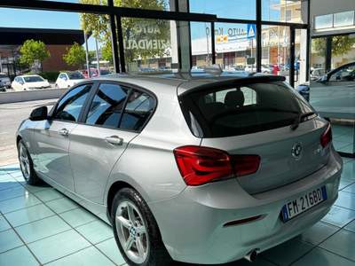 BMW Serie 1 116d VETTURA PERFETTA UNICOPROPIETARIO Argento usata San Benedetto del Tronto