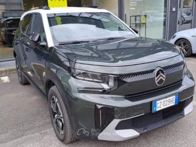 Citroen C3 Aircross motore elettrico 113 CV Max Verde usata Fara Gera d'Adda