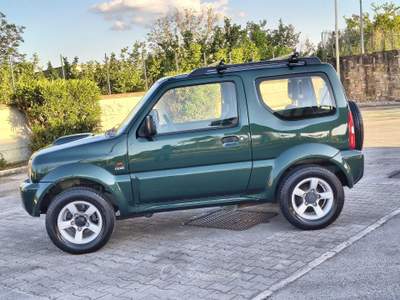 Suzuki Jimny Gancio Traino Verde usata DOZZA