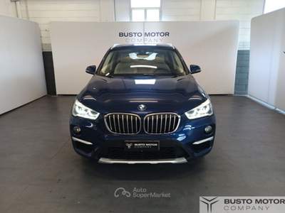 BMW X1 sdrive18i xLine 140cv auto 7m Blu/Azzurro usata Olgiate Olona