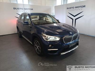 BMW X1 sdrive18i xLine 140cv auto 7m Blu/Azzurro usata Olgiate Olona