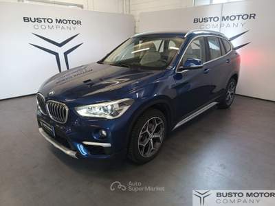 BMW X1 sdrive18i xLine 140cv auto 7m Blu/Azzurro usata Olgiate Olona