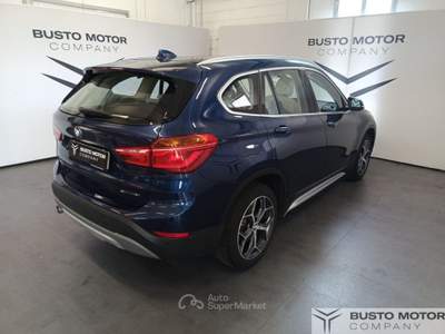 BMW X1 sdrive18i xLine 140cv auto 7m Blu/Azzurro usata Olgiate Olona
