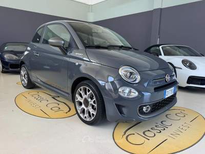 Fiat 500 1.0 Hybrid SPORT / TETTO PANORAM / TAGLIANDI CERT Grigio usata Medesano