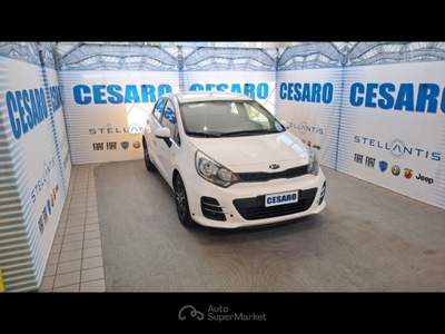 Kia Rio 5p 1.1 crdi Active E6 Bianco usata Pont-Saint-Martin