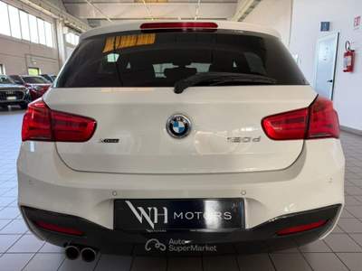 BMW Serie 1 120d d xDrive 5p. Msport //LED//NAVI/BLUETOOTH Bianco usata Parma