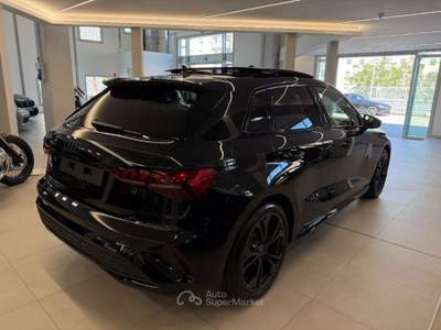 Audi A3 SPB TFSI e 150 kW S tronic S line edition Nero usata Savona