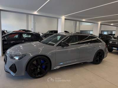 Audi RS 6 Avant 4.0 TFSI V8 quattro tiptronic Grigio usata Savona