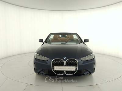 BMW Serie 4 420d  -  - 420d cabrio mhev 48v sport auto Blu/Azzurro usata Rivoli