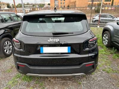 Jeep Avenger Avenger - avenger 1.2 turbo altitude fwd 100cv Nero usata Roma
