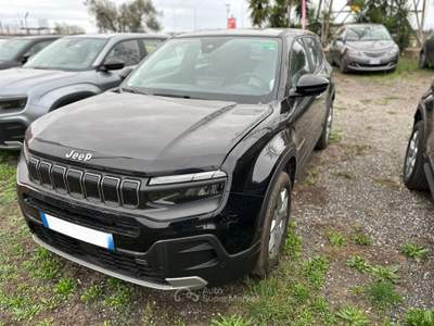 Jeep Avenger Avenger - avenger 1.2 turbo altitude fwd 100cv Nero usata Roma