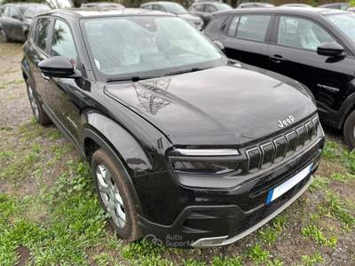 Jeep Avenger Avenger - avenger 1.2 turbo altitude fwd 100cv Nero usata Roma