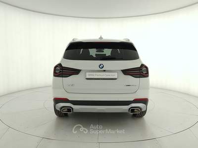 BMW X3 X3 xdrive20d mhev 48v auto Bianco usata Rivoli