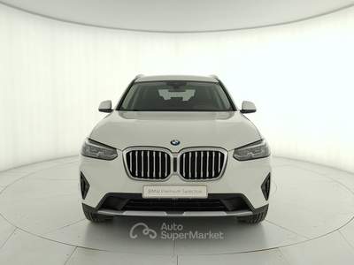 BMW X3 X3 xdrive20d mhev 48v auto Bianco usata Rivoli
