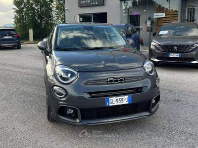 Fiat 500X 500X 2022 1.6 mjet Sport 130cv Grigio usata Sant'Omero