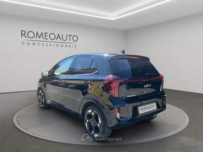 Kia Picanto 1.2 12V 5 porte GT Line Nero usata Gubbio