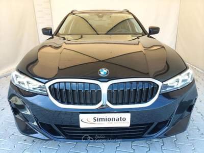 BMW Serie 3 318d d 48V Touring Nero usata Resana