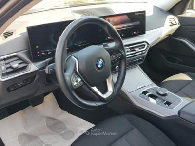 BMW Serie 3 318d d 48V Touring Nero usata Resana