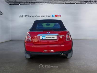 MINI Cooper Mini 1.6 16V Cooper D Cabrio Rosso usata Castagnaro