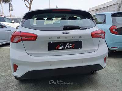 Ford Focus 5P 1.5 EcoBlue 95CV Business Bianco usata Giugliano in Campania