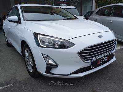 Ford Focus 5P 1.5 EcoBlue 95CV Business Bianco usata Giugliano in Campania