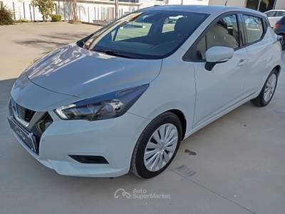 Nissan Micra 5P 1.0 IG-T 92CV Acenta Bianco usata Giugliano in Campania