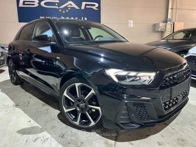Audi A1 SPB 30TFSI Stronic Sline Identity Black "18 S line Nero usata Savigliano