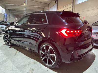 Audi A1 SPB 30TFSI Stronic Sline Identity Black "18 S line Nero usata Savigliano
