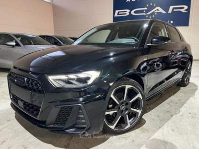 Audi A1 SPB 30TFSI Stronic Sline Identity Black "18 S line Nero usata Savigliano