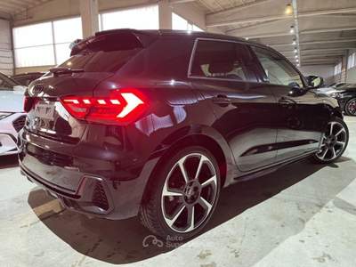 Audi A1 SPB 30TFSI Stronic Sline Identity Black "18 S line Nero usata Savigliano