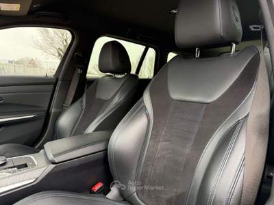 BMW Serie 3 320d 320 320d TOTAL BLACK mhev 48V Msport auto Nero usata Ferrara