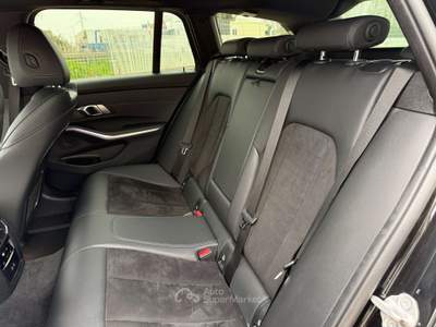 BMW Serie 3 320d 320 320d TOTAL BLACK mhev 48V Msport auto Nero usata Ferrara