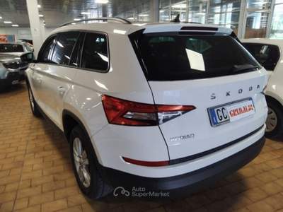 Skoda Kodiaq 2.0 TDI EVO SCR DSG Ambition 4X4 Bianco usata Vigevano