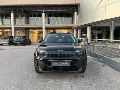 Jeep Avenger 1.2 Turbo MHEV Longitude AUTOMATICA Nero usata San Vendemiano