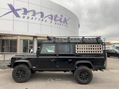 Land Rover Defender 110 2.5 Td5 Station Wagon ARIA COND. + ABS + ETC Nero usata San Vendemiano