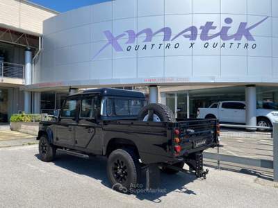 Land Rover Defender 130 2.4 TD4 CrewCab S ARIA CONDIZIONATA, GANCIO Nero usata San Vendemiano