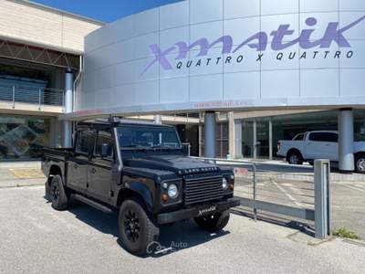 Land Rover Defender 130 2.4 TD4 CrewCab S ARIA CONDIZIONATA, GANCIO Nero usata San Vendemiano
