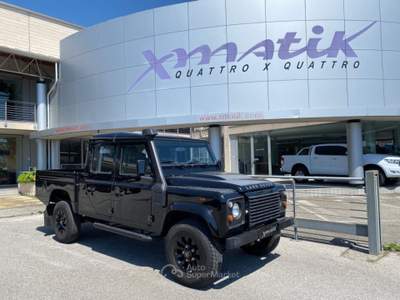 Land Rover Defender 130 2.4 TD4 CrewCab S ARIA CONDIZIONATA, GANCIO Nero usata San Vendemiano