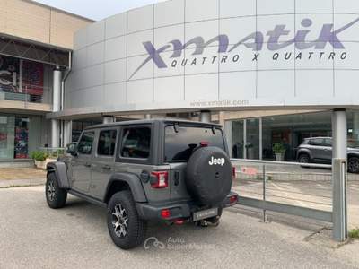 Jeep Wrangler Unlimited 2.2 Mjt II Rubicon GANCIO TRAINO Grigio usata San Vendemiano