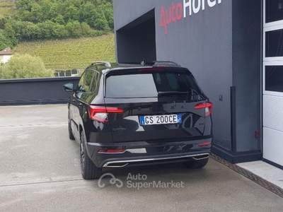 Skoda Karoq 2.0 TDI 4x4 DSG SportLine Camera GANCIO 19" DCC Nero usata Chiusa
