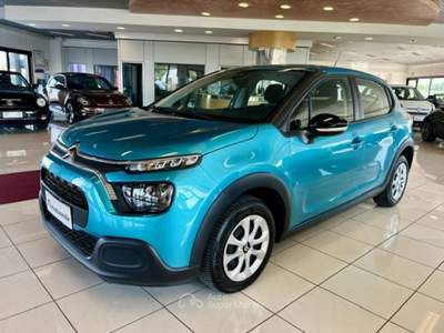 Citroen C3 BlueHDi 100 S&S AUTOCARRO 4 Posti  PREZZO REALE !! Blu/Azzurro usata Cavernago