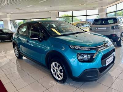 Citroen C3 BlueHDi 100 S&S AUTOCARRO 4 Posti  PREZZO REALE !! Blu/Azzurro usata Cavernago