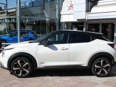 Nissan Juke 1.6 HEV Tekna Bianco usata Nova Milanese